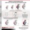 Service Caster 6 Inch Kingpinless Poly on Aluminum Caster Brakes/Swivel Locks 2 Rigid SCC, 2PK SCC-KP30S620-PAR-SLB-BSL-2-R-2 - alternate 6